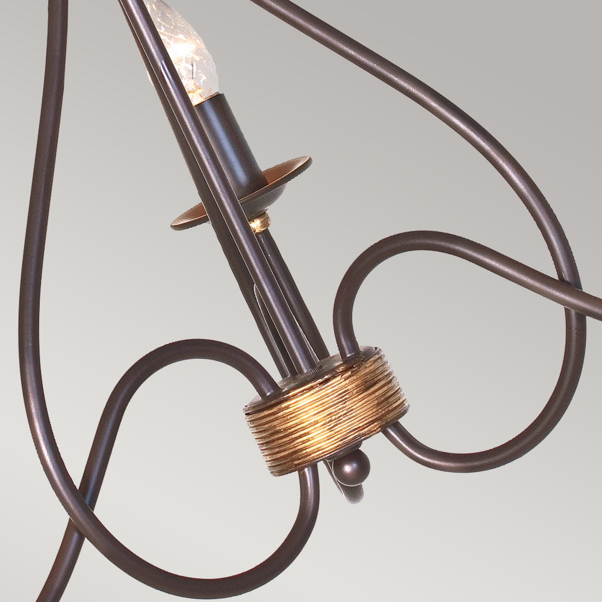 Pendelleuchte Windermere (goldfarben) 3x - Elstead Lighting