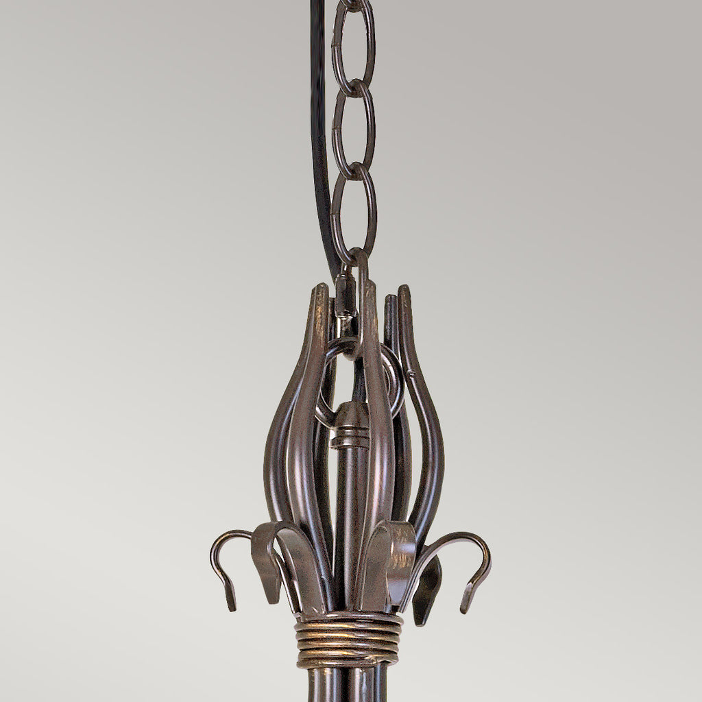 Pendelleuchte Windermere (goldfarben) 6x - Elstead Lighting