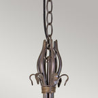 Pendelleuchte Windermere (goldfarben) 6x - Elstead Lighting