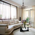 Pendelleuchte Windermere (goldfarben) 6x - Elstead Lighting