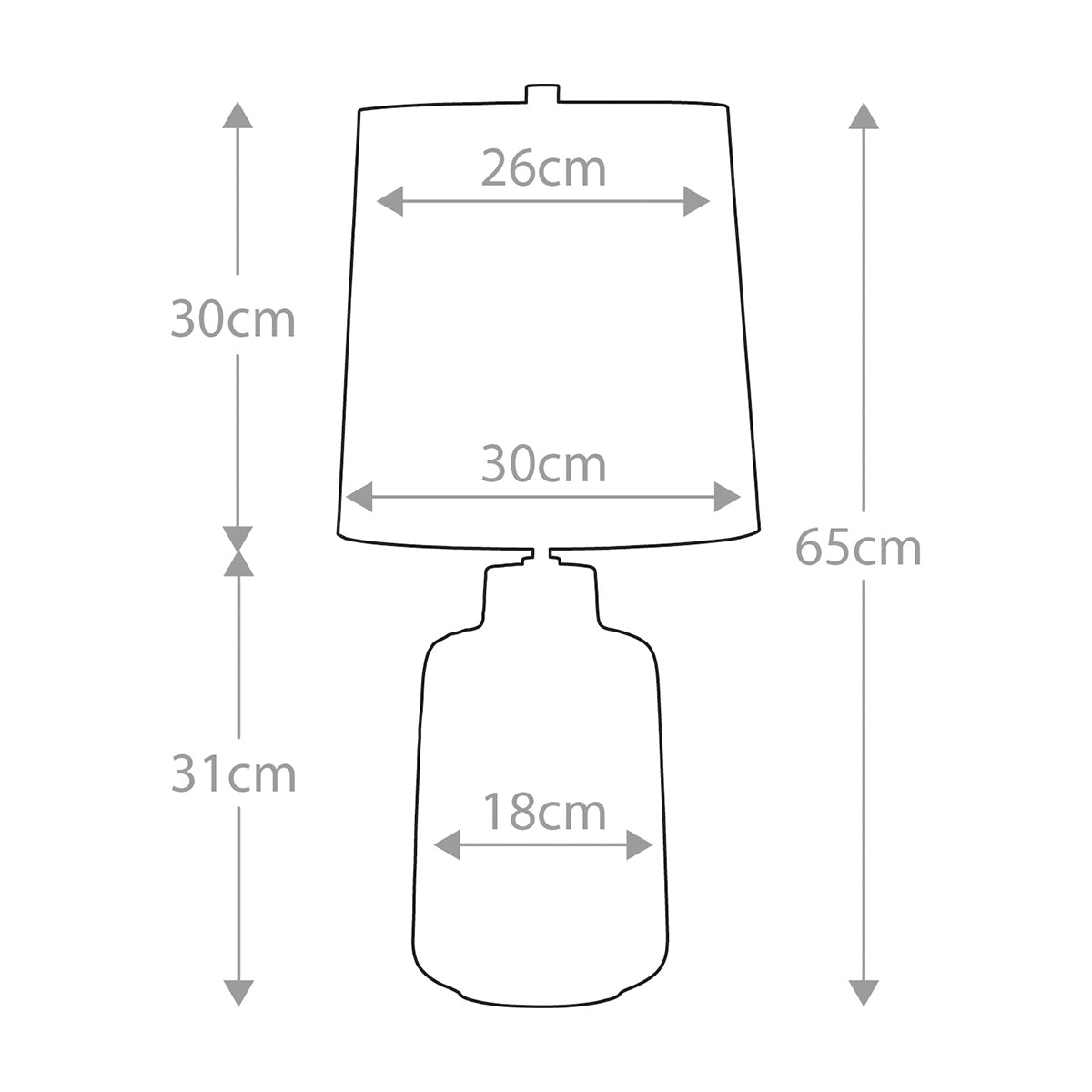 Tischleuchte Woolwich (schwarz) 1x - Elstead Lighting