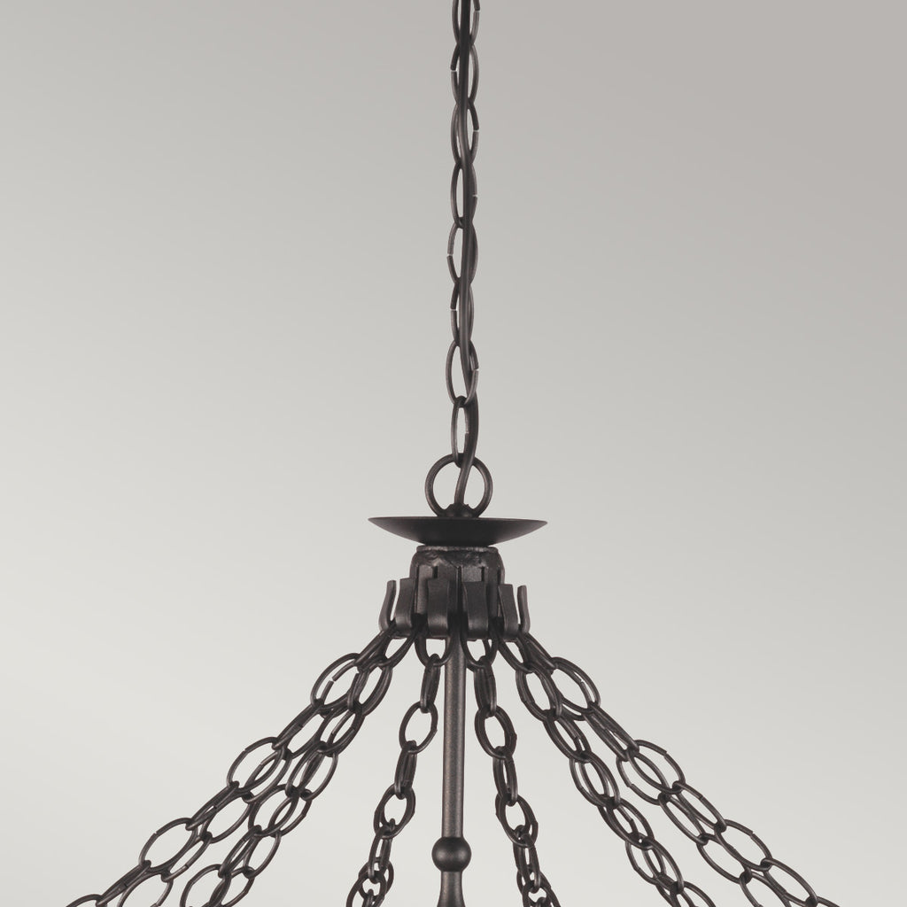 Pendelleuchte Warwick (schwarz) 12x - Elstead Lighting