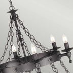 Pendelleuchte Warwick (schwarz) 18x - Elstead Lighting
