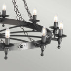 Pendelleuchte Warwick (schwarz) 18x - Elstead Lighting