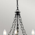 Pendelleuchte Warwick (schwarz) 5x - Elstead Lighting