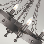 Pendelleuchte Warwick (schwarz) 6x - Elstead Lighting