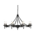 Pendelleuchte Warwick (schwarz) 8x - Elstead Lighting