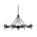 Pendelleuchte Warwick (schwarz) 8x - Elstead Lighting