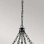 Pendelleuchte Warwick (schwarz) 8x - Elstead Lighting