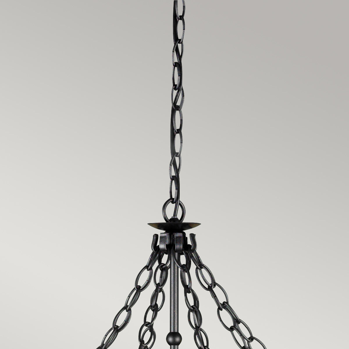 Pendelleuchte Warwick (schwarz) 8x - Elstead Lighting