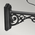 Außen-Wandleuchte Wilmslow (schwarz) 1x - Elstead Lighting