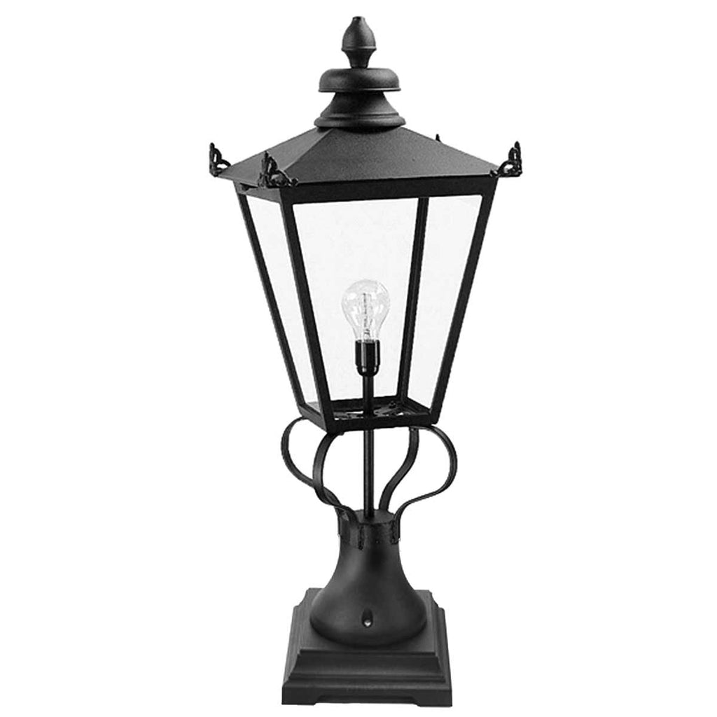 Außen-Sockelleuchte Wilmslow (schwarz) 1x - Elstead Lighting