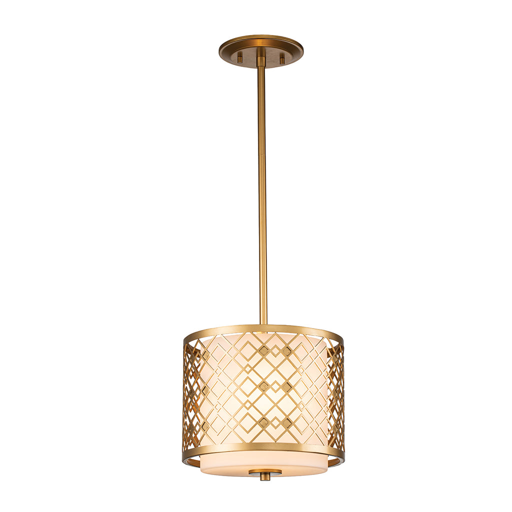 Pendelleuchte Ziggy (goldfarben) 2x - Elstead Lighting