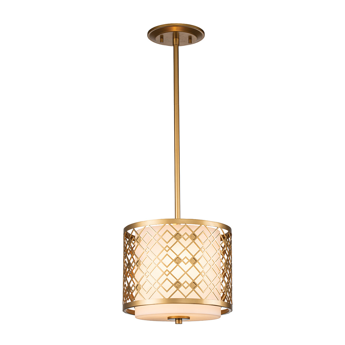 Pendelleuchte Ziggy (goldfarben) 2x - Elstead Lighting