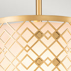 Pendelleuchte Ziggy (goldfarben) 2x - Elstead Lighting