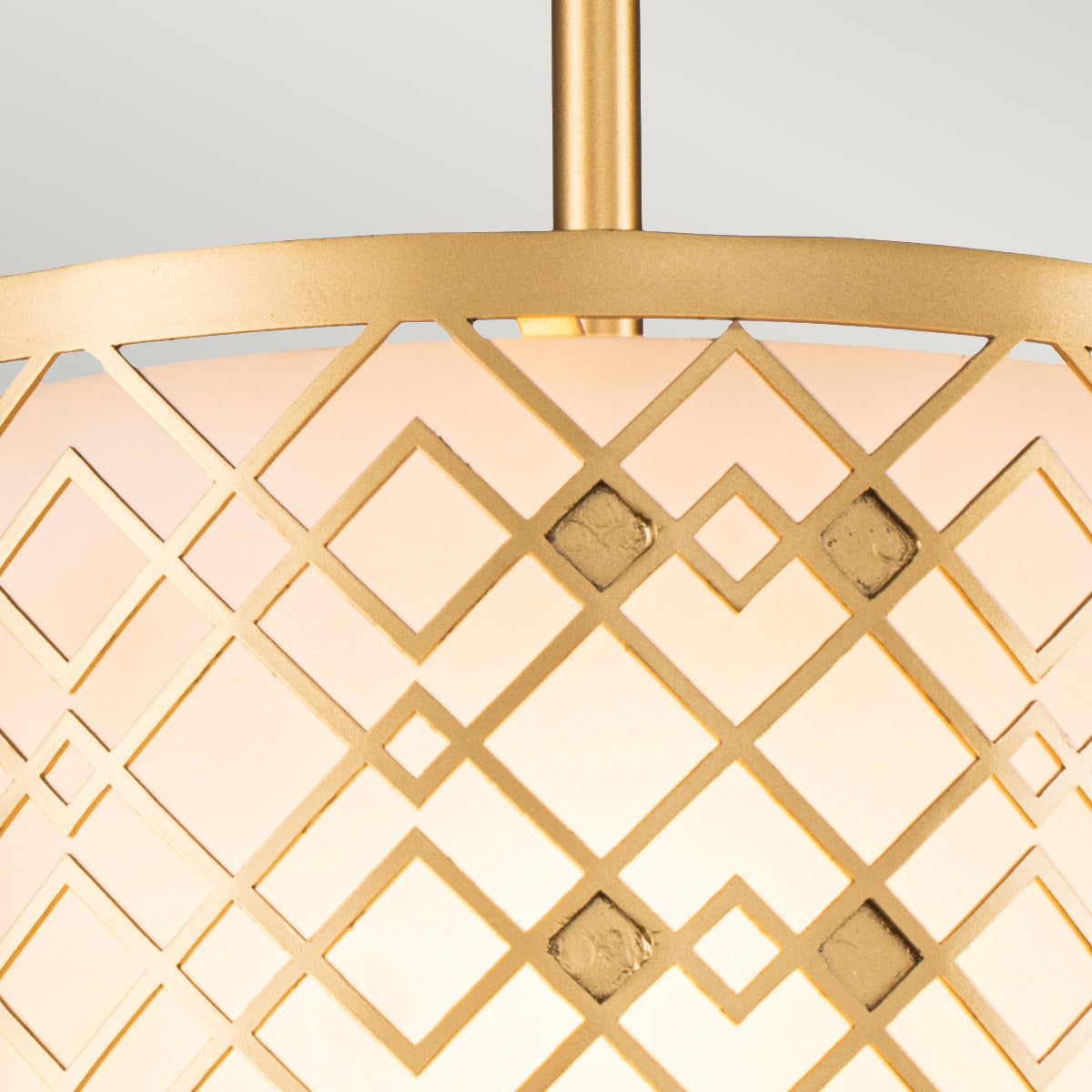 Pendelleuchte Ziggy (goldfarben) 2x - Elstead Lighting