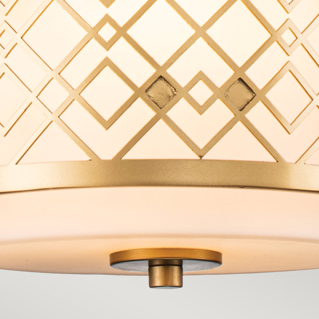 Pendelleuchte Ziggy (goldfarben) 2x - Elstead Lighting