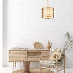 Pendelleuchte Ziggy (goldfarben) 2x - Elstead Lighting