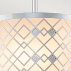 Pendelleuchte Ziggy (silberfarben) 2x - Elstead Lighting