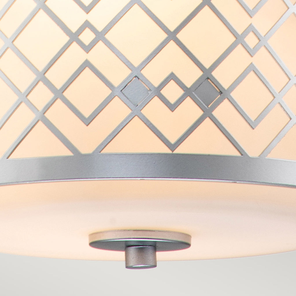 Pendelleuchte Ziggy (silberfarben) 2x - Elstead Lighting