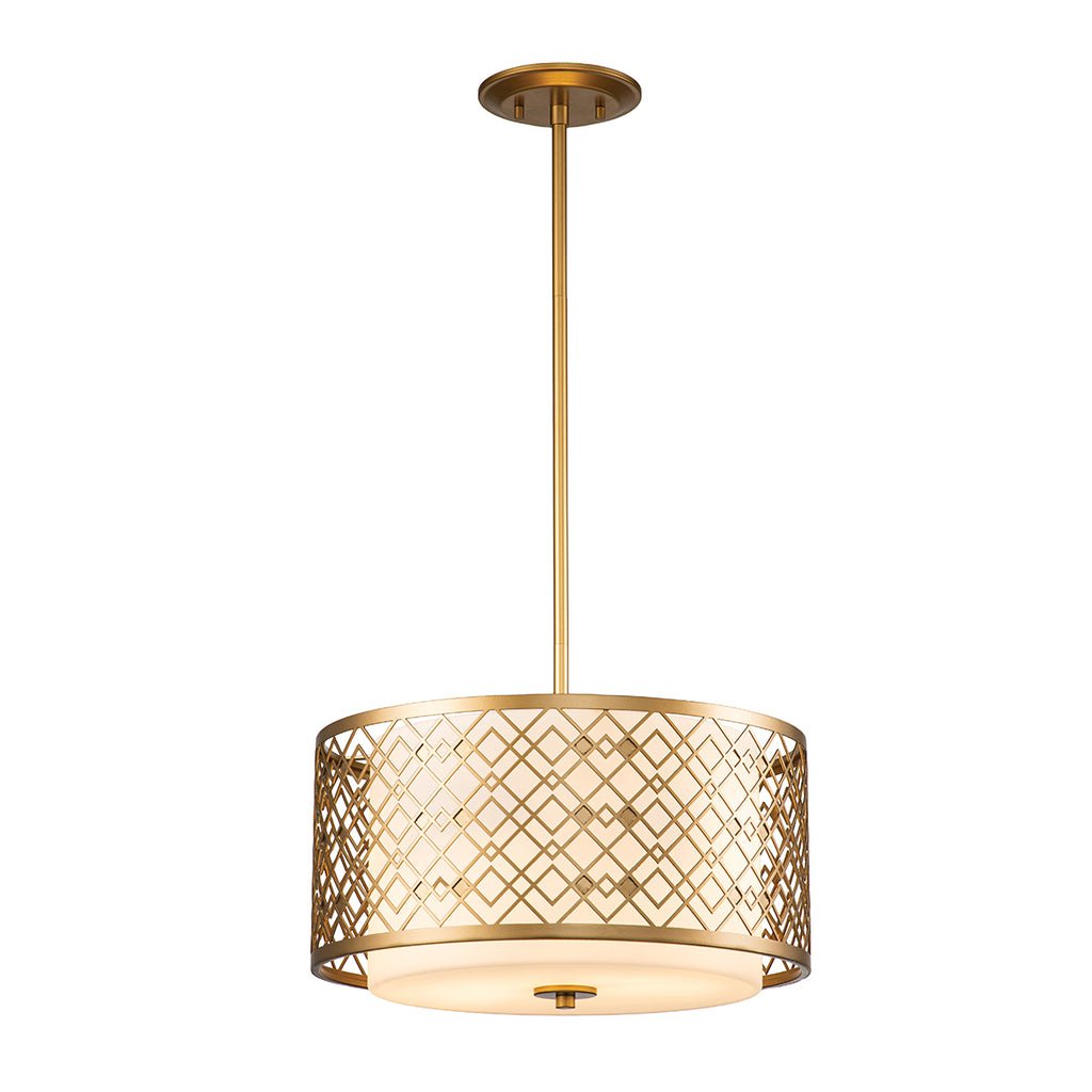 Pendelleuchte Ziggy (goldfarben) 2x - Elstead Lighting