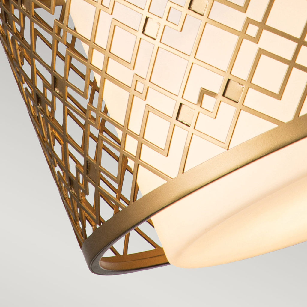 Pendelleuchte Ziggy (goldfarben) 2x - Elstead Lighting
