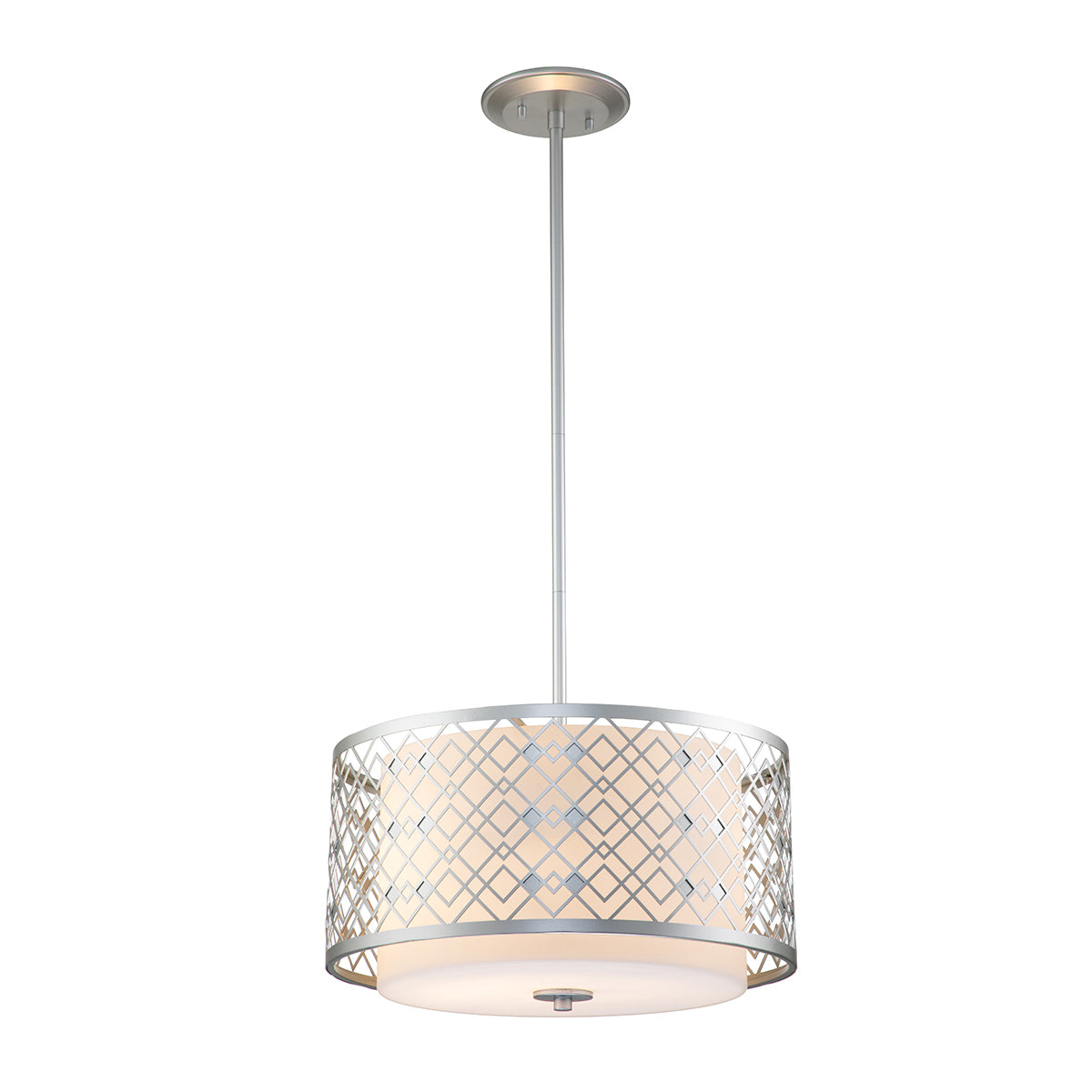 Pendelleuchte Ziggy (silberfarben) 2x - Elstead Lighting