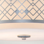 Pendelleuchte Ziggy (silberfarben) 2x - Elstead Lighting