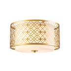 Deckenleuchte Ziggy (goldfarben) 2x - Elstead Lighting