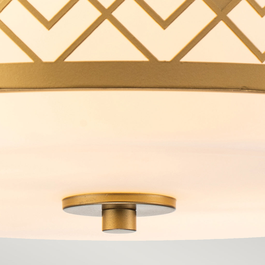 Deckenleuchte Ziggy (goldfarben) 2x - Elstead Lighting