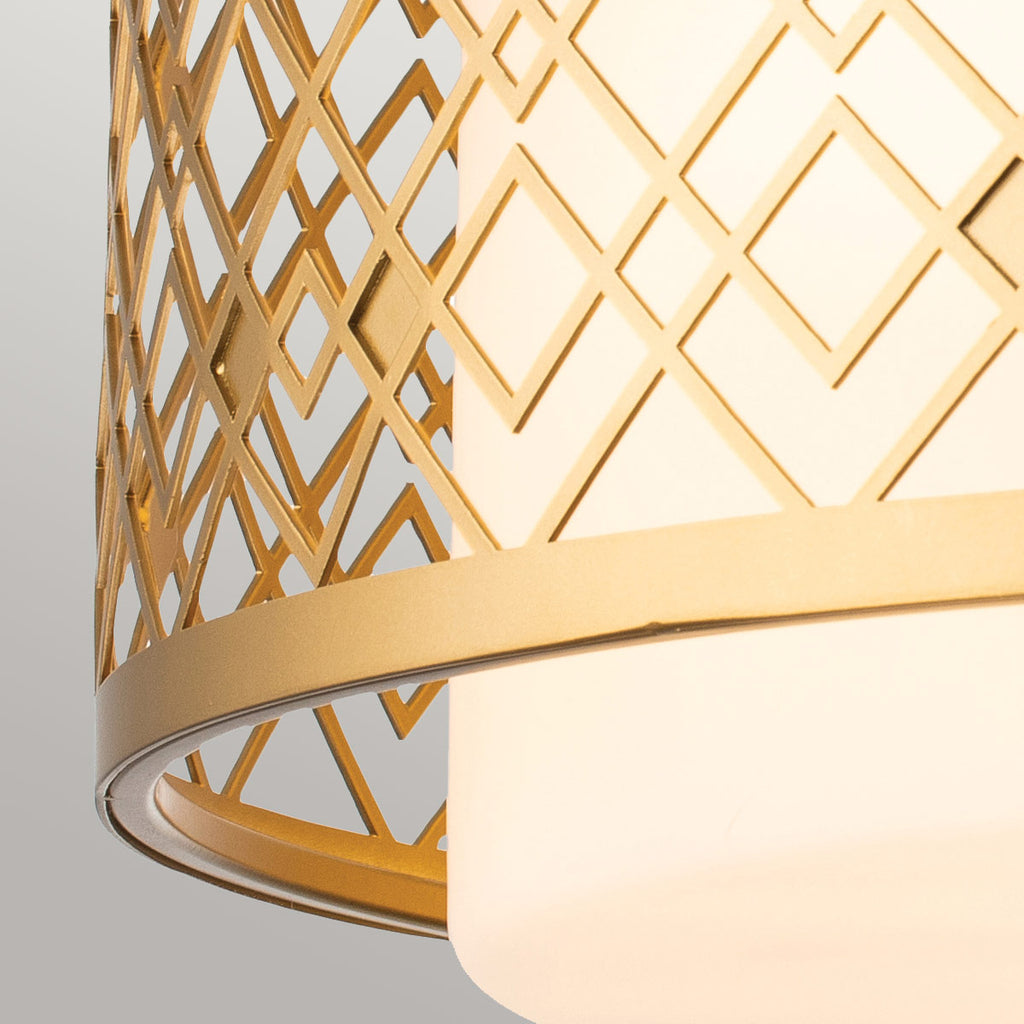 Deckenleuchte Ziggy (goldfarben) 2x - Elstead Lighting