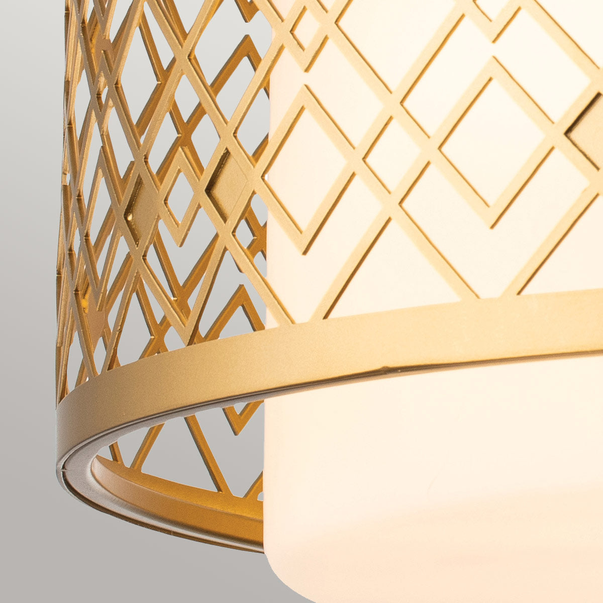 Deckenleuchte Ziggy (goldfarben) 2x - Elstead Lighting
