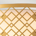 Deckenleuchte Ziggy (goldfarben) 2x - Elstead Lighting