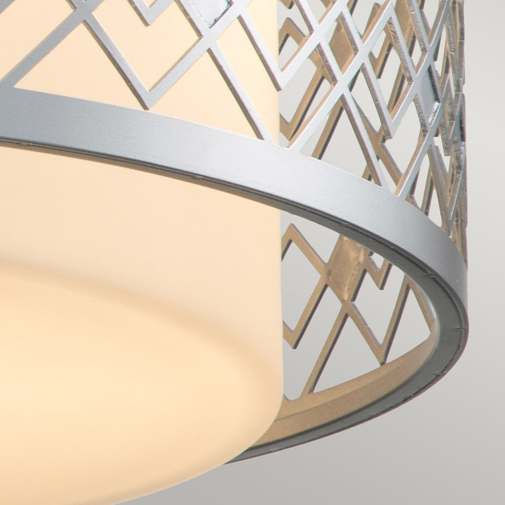 Deckenleuchte Ziggy (silberfarben) 2x - Elstead Lighting