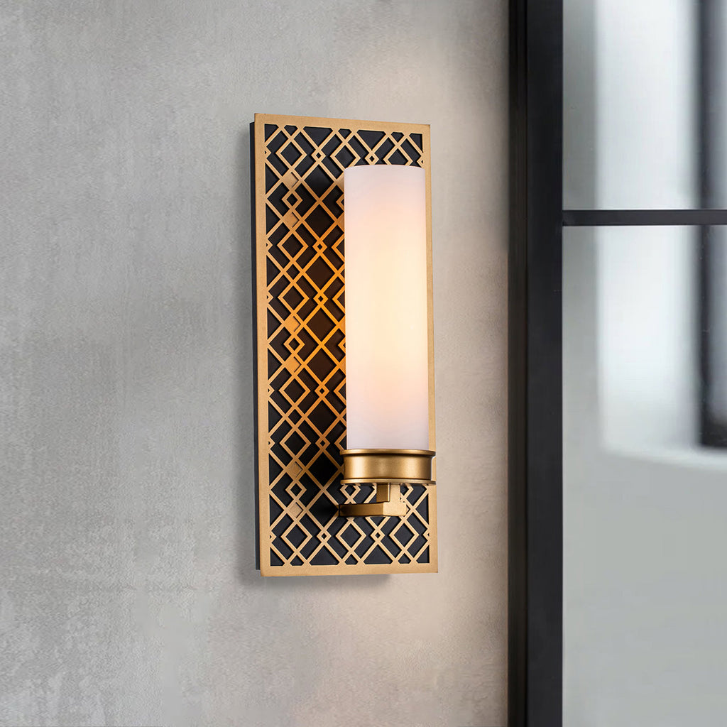 Wandleuchte Ziggy (goldfarben) 1x - Elstead Lighting