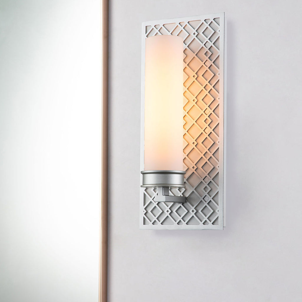 Wandleuchte Ziggy (silberfarben) 1x - Elstead Lighting