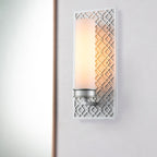 Wandleuchte Ziggy (silberfarben) 1x - Elstead Lighting