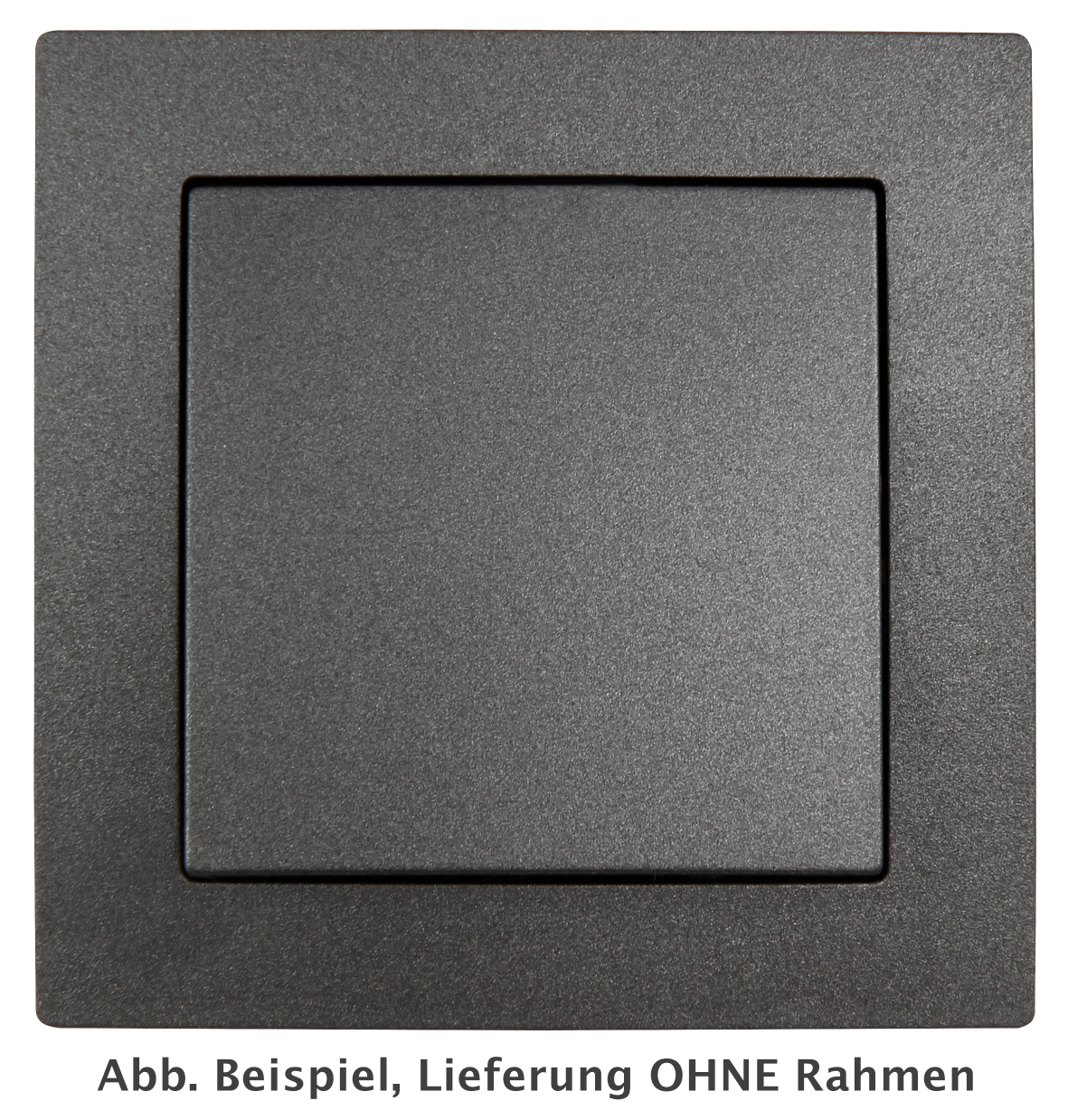 Taster LEDeco STYLE, 250V~/10A, UP, anthrazit