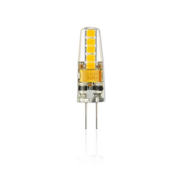 LED Lampe G4 2W 12VAC/DC klar 3000K