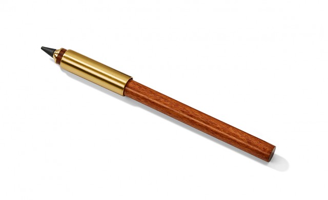 Pencil Dauer-Bleistift m. 2 Spitzen, braun Philippi