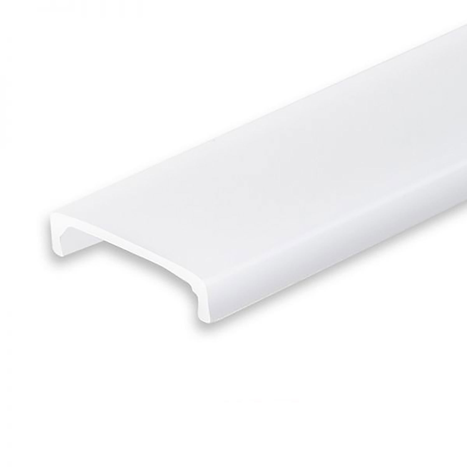 Abdeckung COVER3 opal/satiniert 600cm für Profil SURF12 RAIL/BORDERLESS (FLAT))