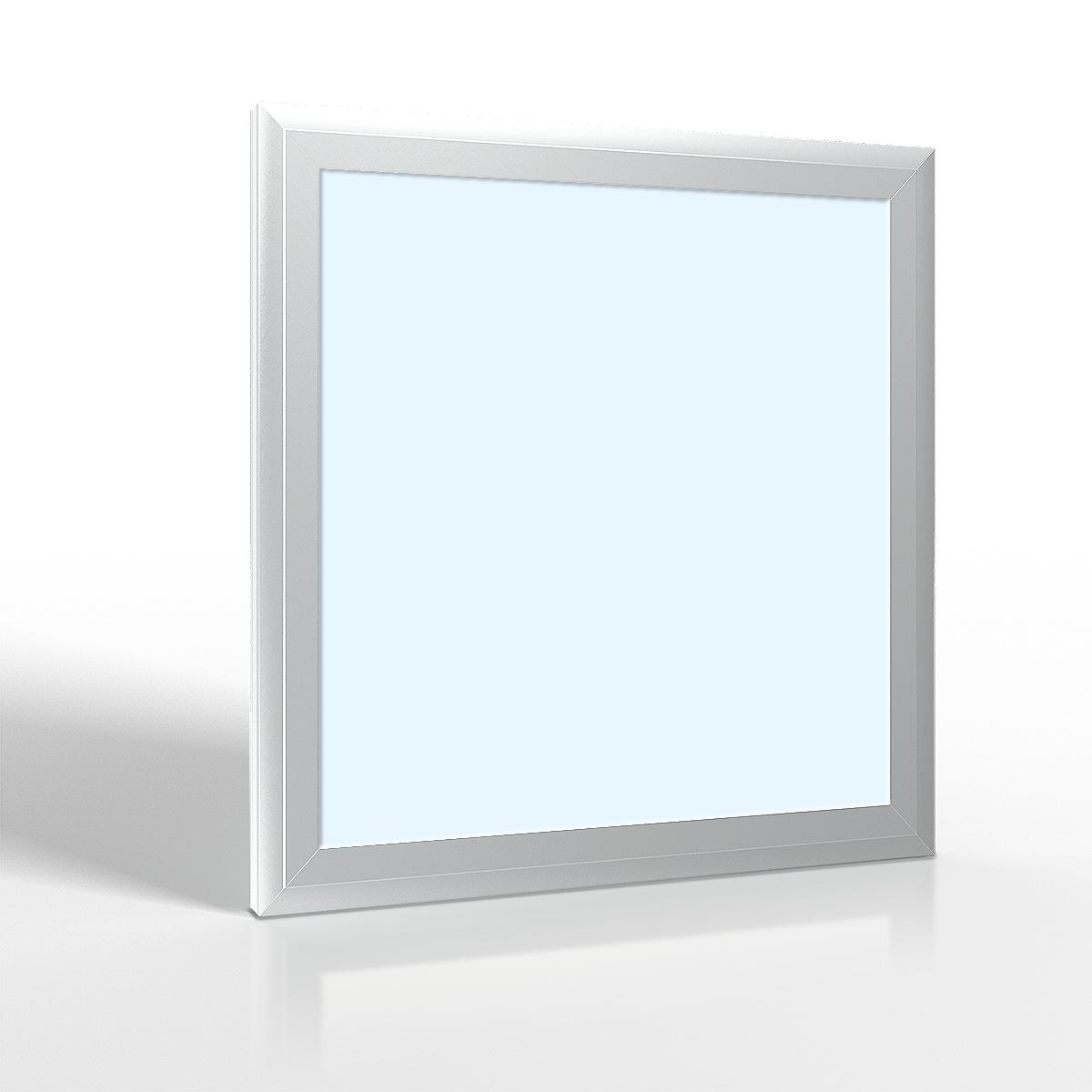 LED Panel 30x30cm 18W kaltweiss 5500K Rahmen silber