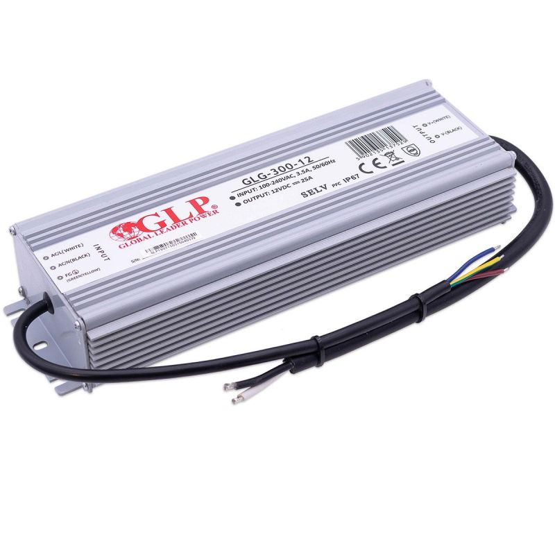 GLP GLG-300-12 LED Netzteil 300W 12V 25A IP67 Schaltnetzteil CV
