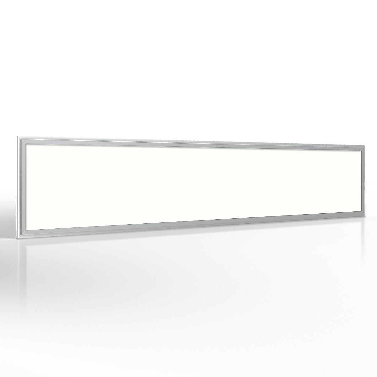 LED Panel 150x30cm 40W 4000K Rahmen silber
