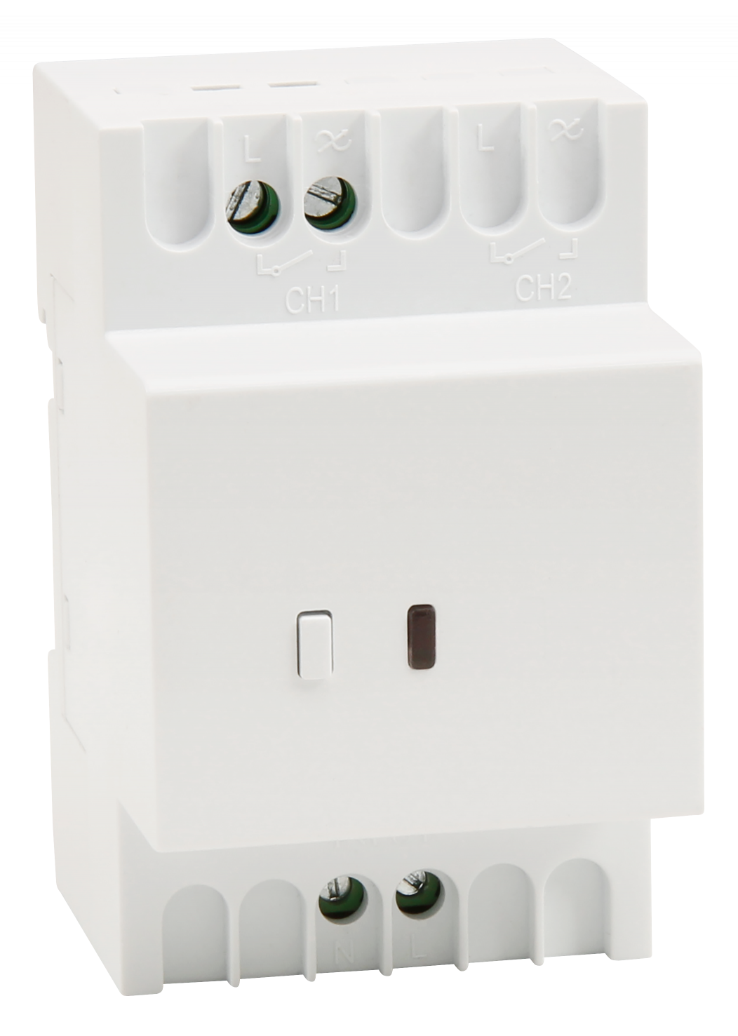 Funk-Empfänger LEDeco Comfort, max. 3.680W, max. 70m, 1-fach für Hutschiene