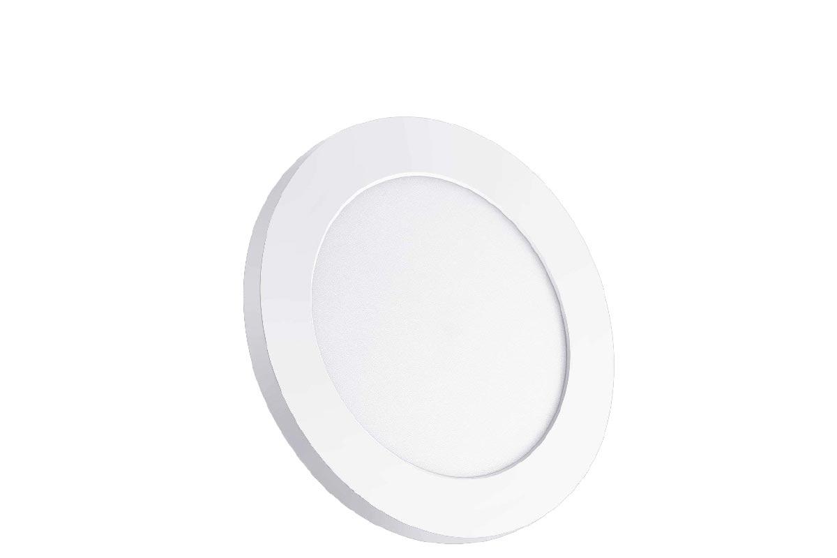 CCT LED Ein-Aufbaustrahler rund weiss 6W Ø140mm 3000/4000/6000K