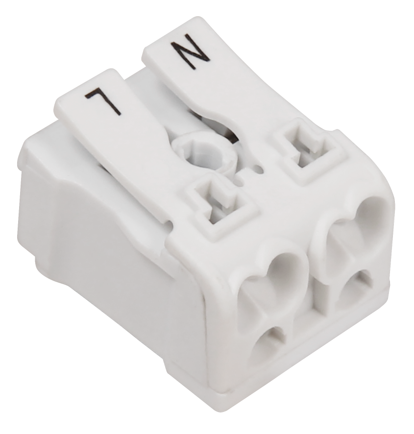 Lüsterklemme LEDeco mit Betätigungshebel, 0,75-2,5mm², max. 16A