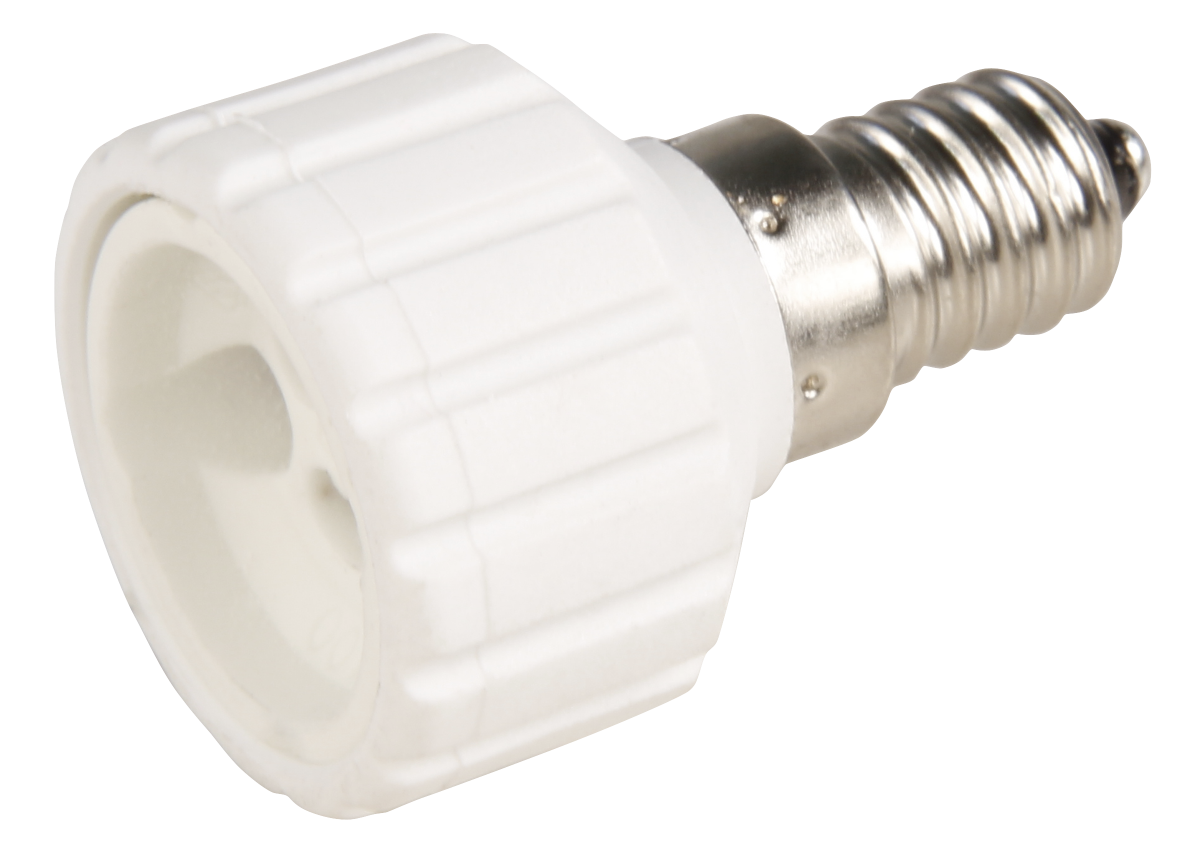 Lampensockel-Adapter LEDeco, E14 auf GU10