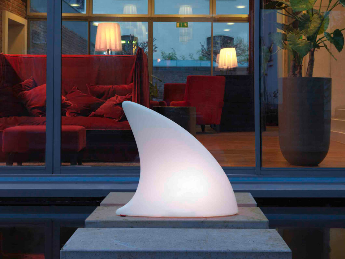 Designer Leuchte SHARK Outdoor (LED Warmweiß) – Moree