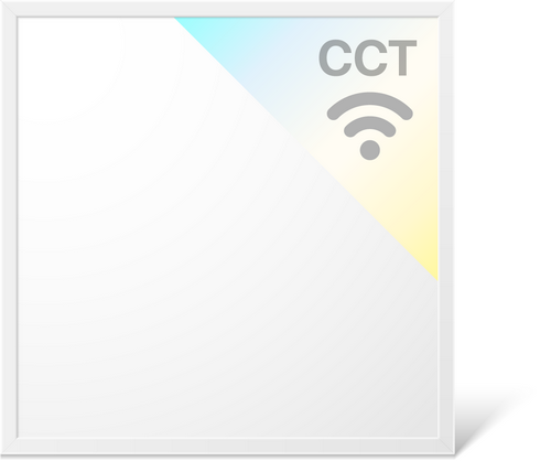 LED Panel 62x62cm (CCT 3000-6000K) WLAN – 40W – 3600LM – Kein Flimmern